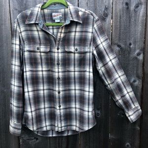 GAP 1969 Men’s Shirt, brown, cream, orange Unisex